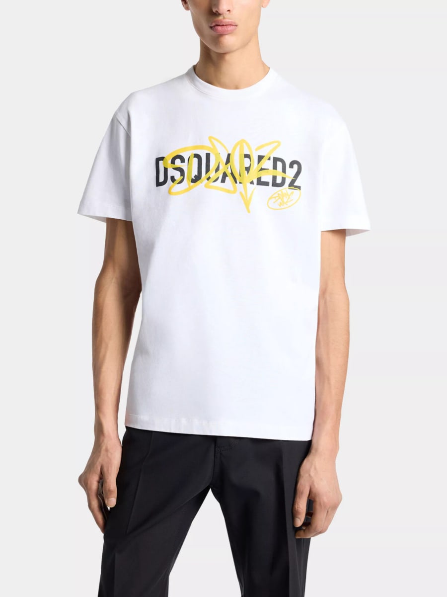 Dsquared2 T-shirt logo, view 3