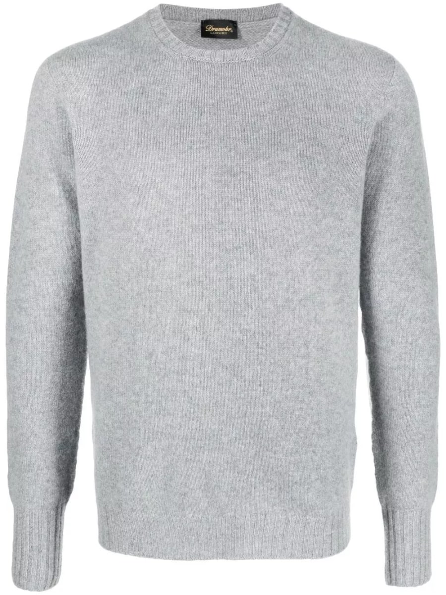 Drumohr Maglione a maniche lunghe con scollo rotondo