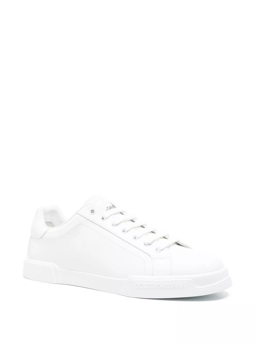 Dolce & Gabbana Sneakers in pelle Portofino, view 2