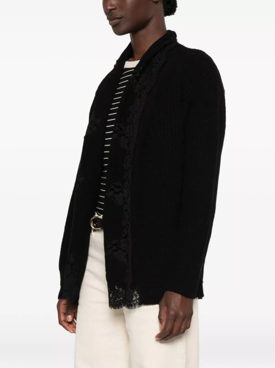 Ermanno Cardigan in cotone, view 4
