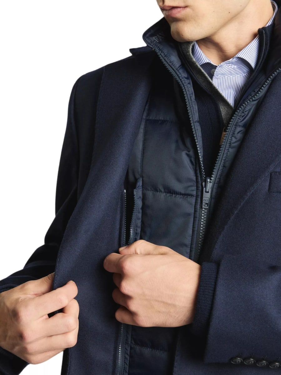 Fay Cappotto con giacca interna in piuma, view 4