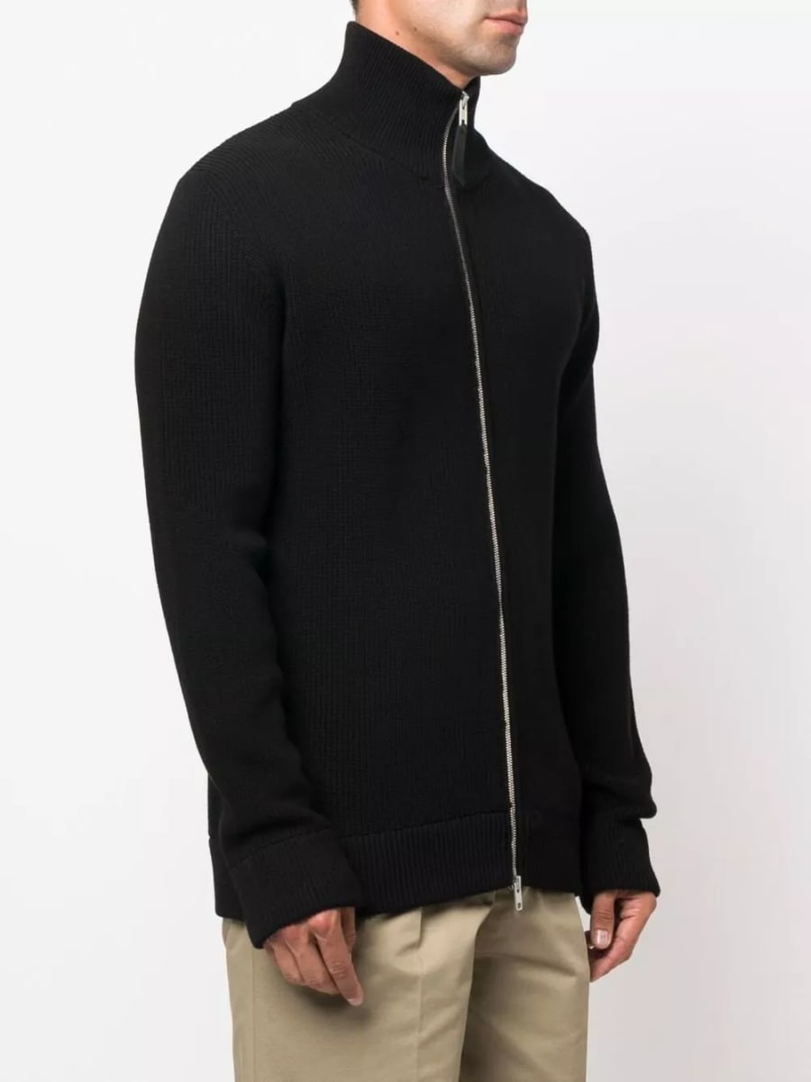 Maison Margiela Pullover in cotone e lana, view 4