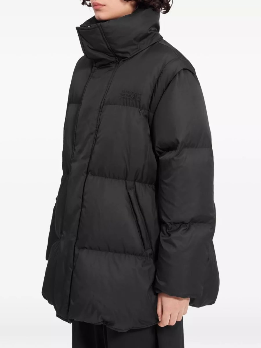 MM6 Maison Margiela Giacca down Midi, view 6