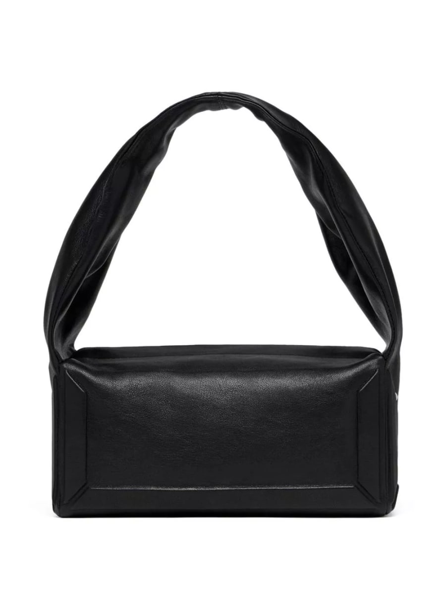 Maison Margiela Borsa Box piccola in pelle a spalla, view 7