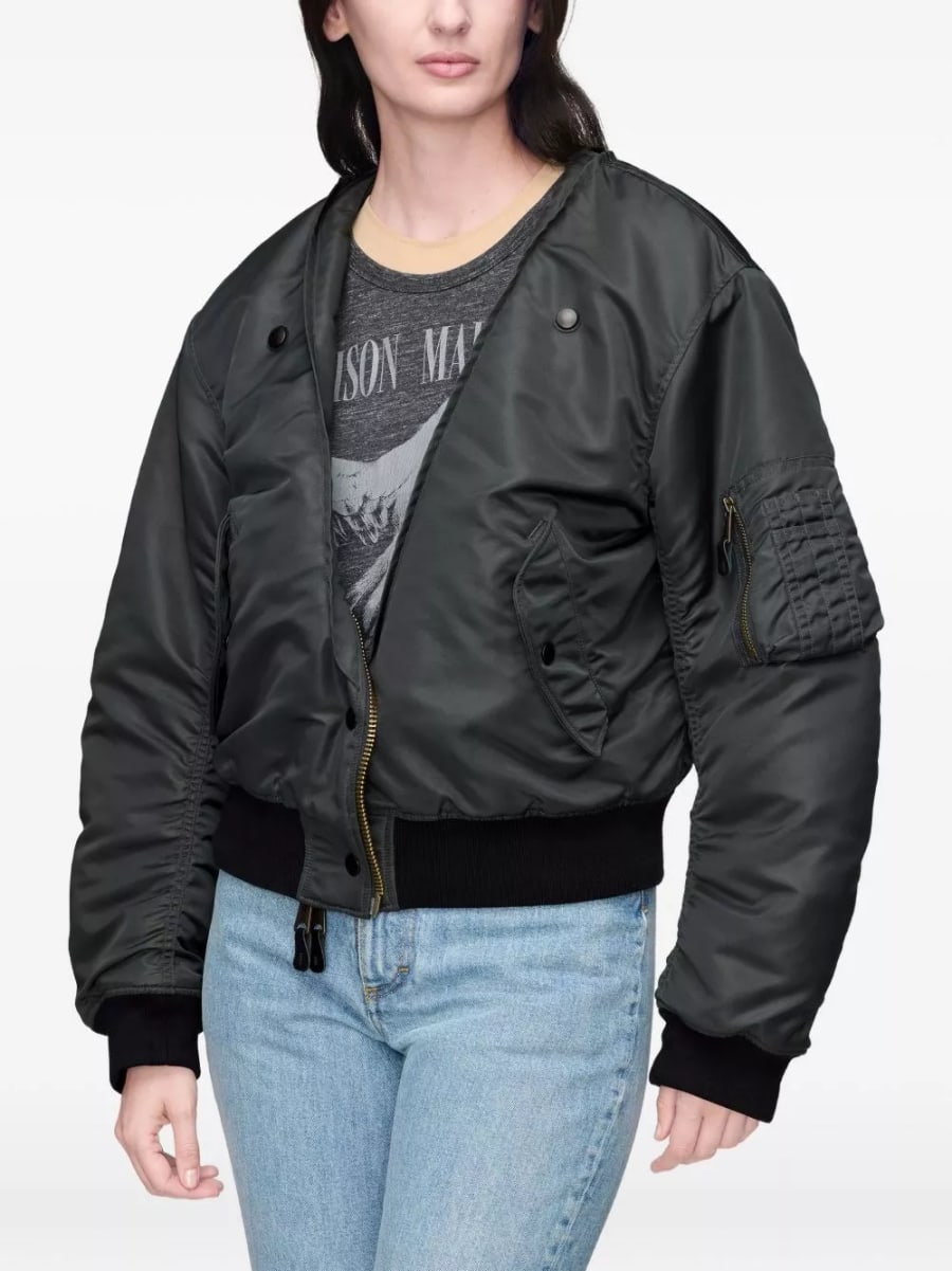 Maison Margiela Giacca bomber in nylon, view 4