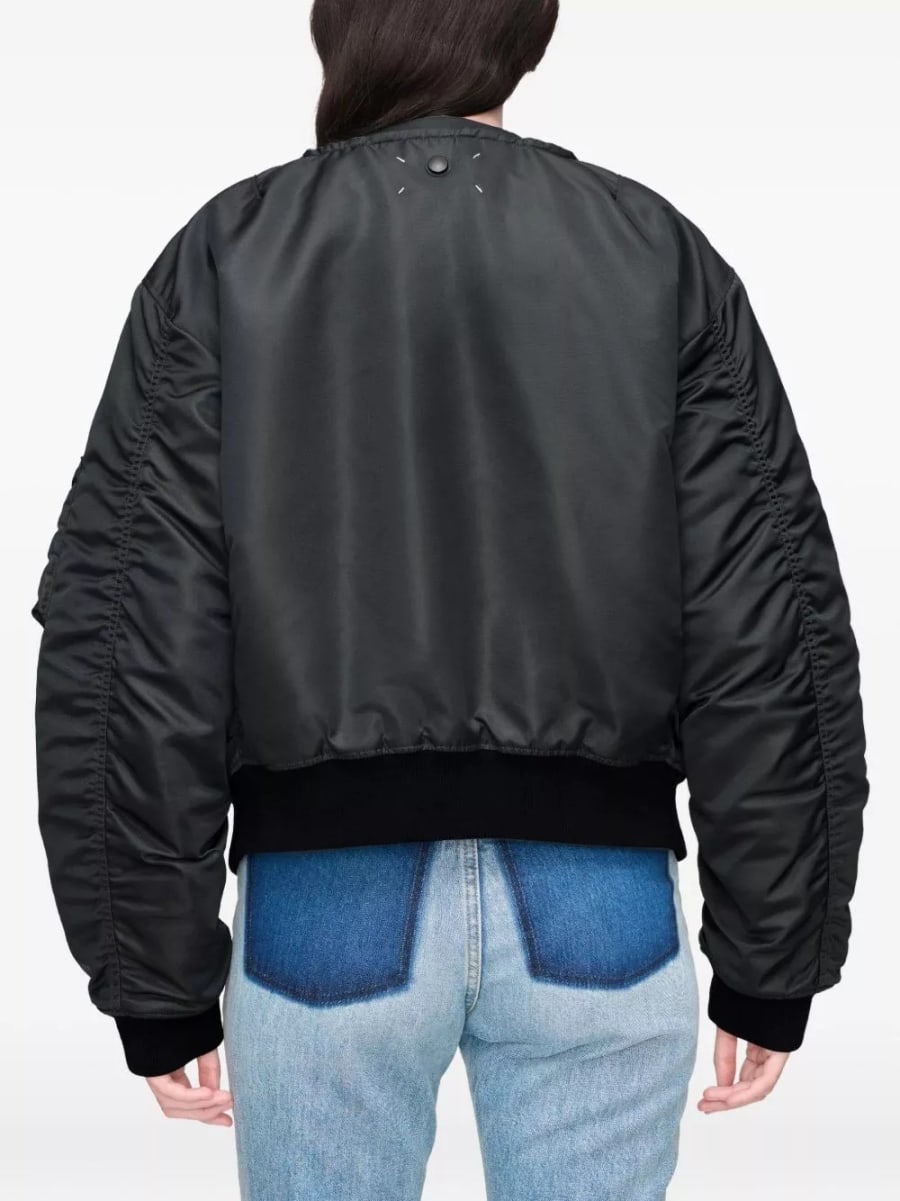Maison Margiela Giacca bomber in nylon, view 6