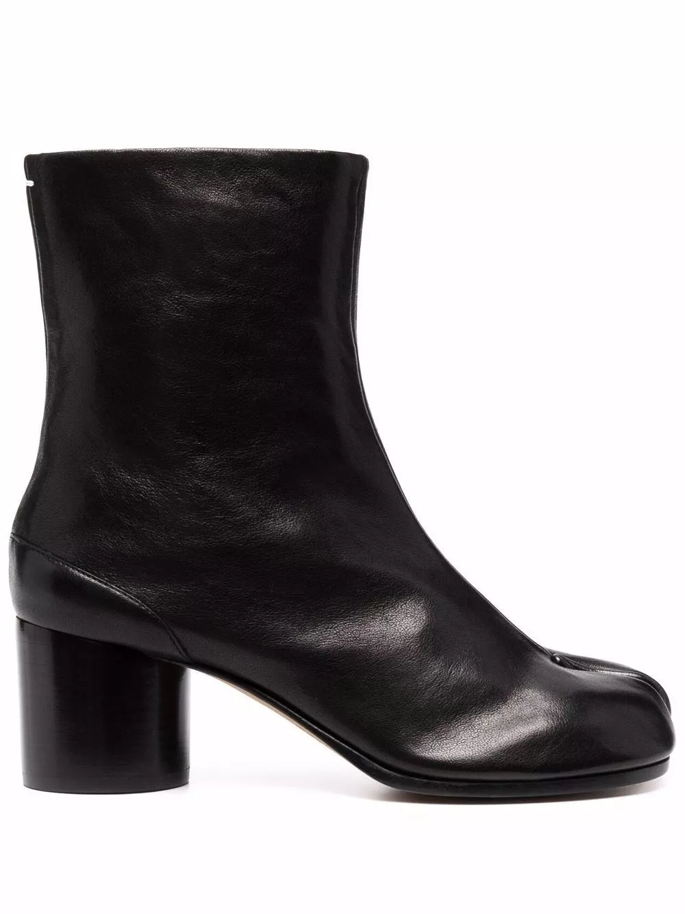 Maison Margiela Stivali alla caviglia in pelle Tabi