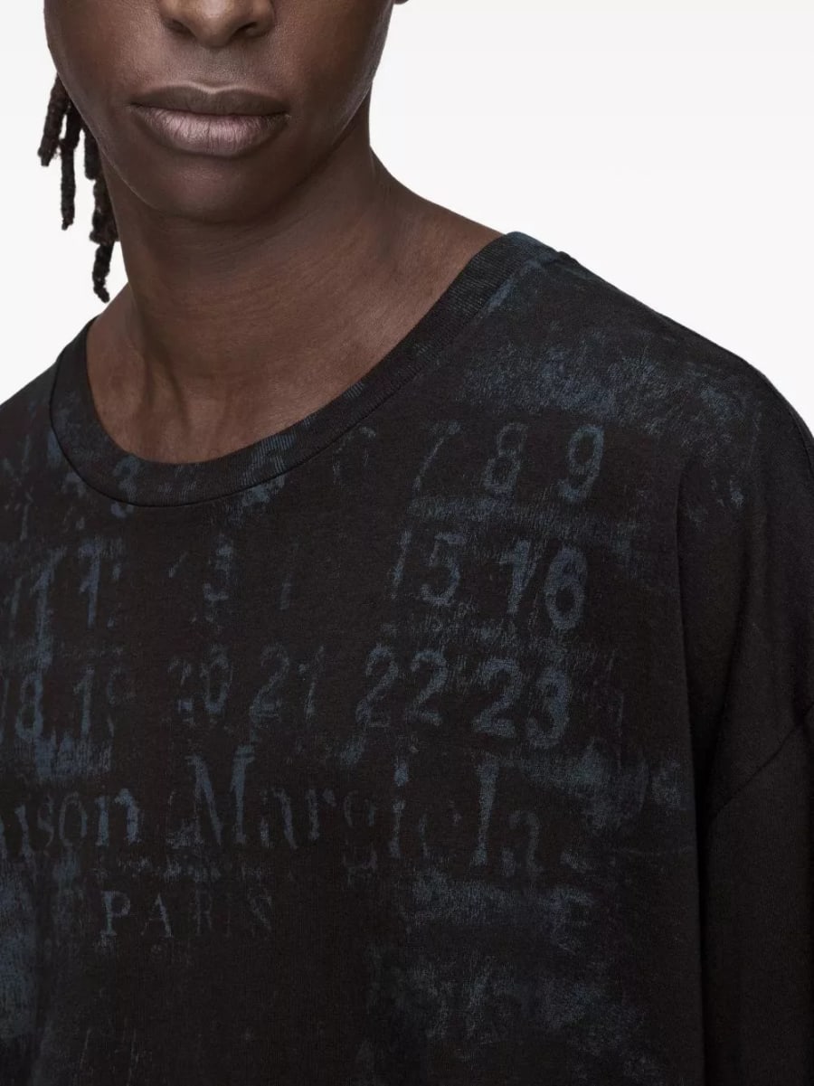 Maison Margiela T-shirt in cotone oversize, view 3