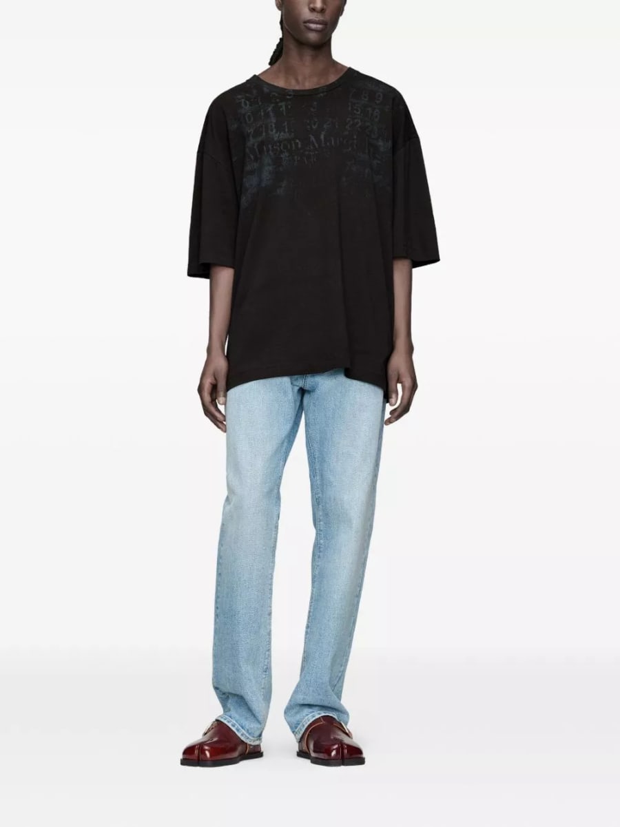 Maison Margiela T-shirt in cotone oversize, view 5