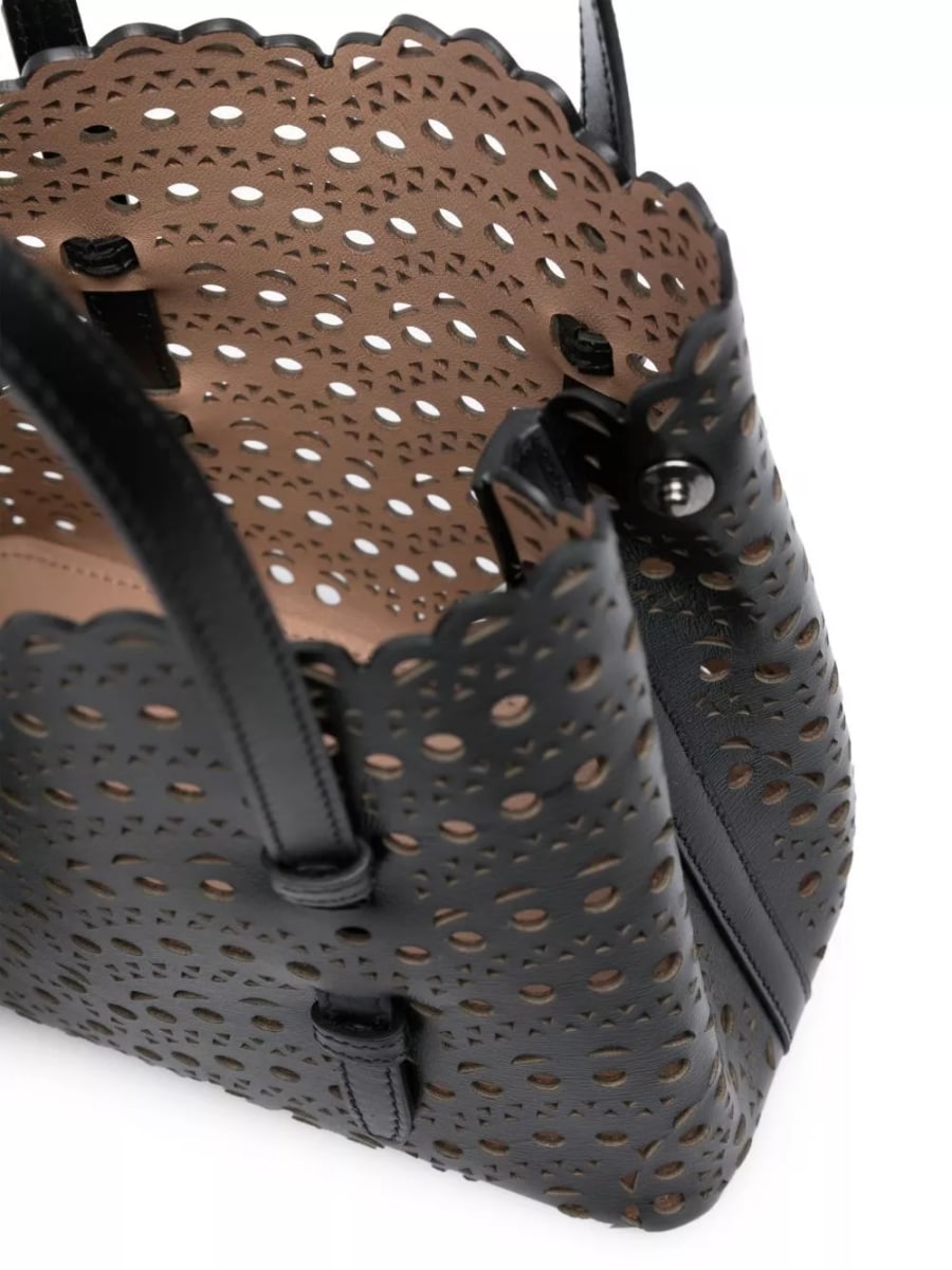 Alaïa Borsa in pelle Mina 20, view 3
