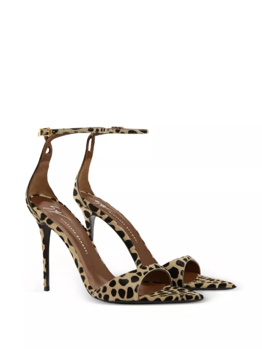 Giuseppe zanotti Sandali con tacco Intriigo, view 4