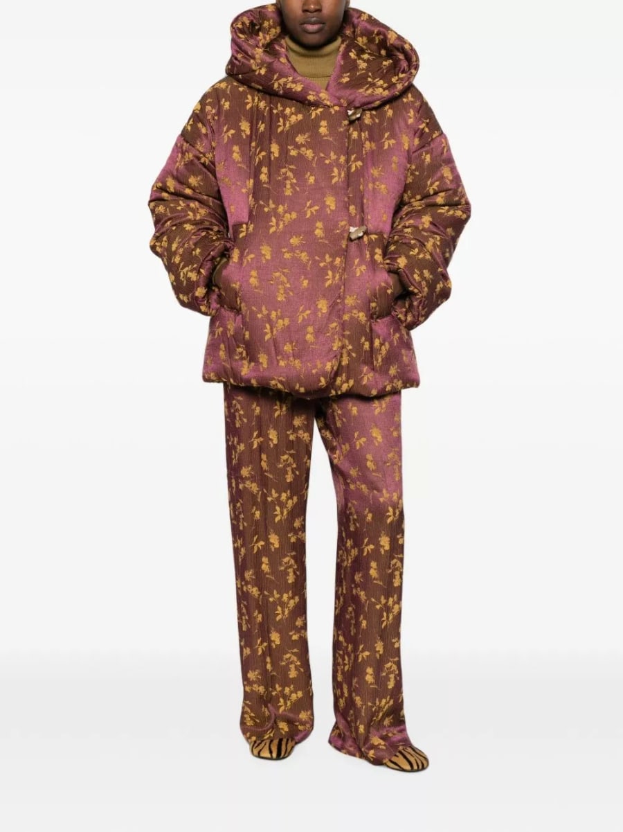 Dries Van Noten Giacca stampata Vacali, view 3