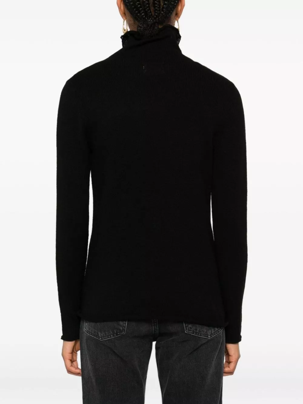 Beyou Maglione a collo alto in cashmere, view 2