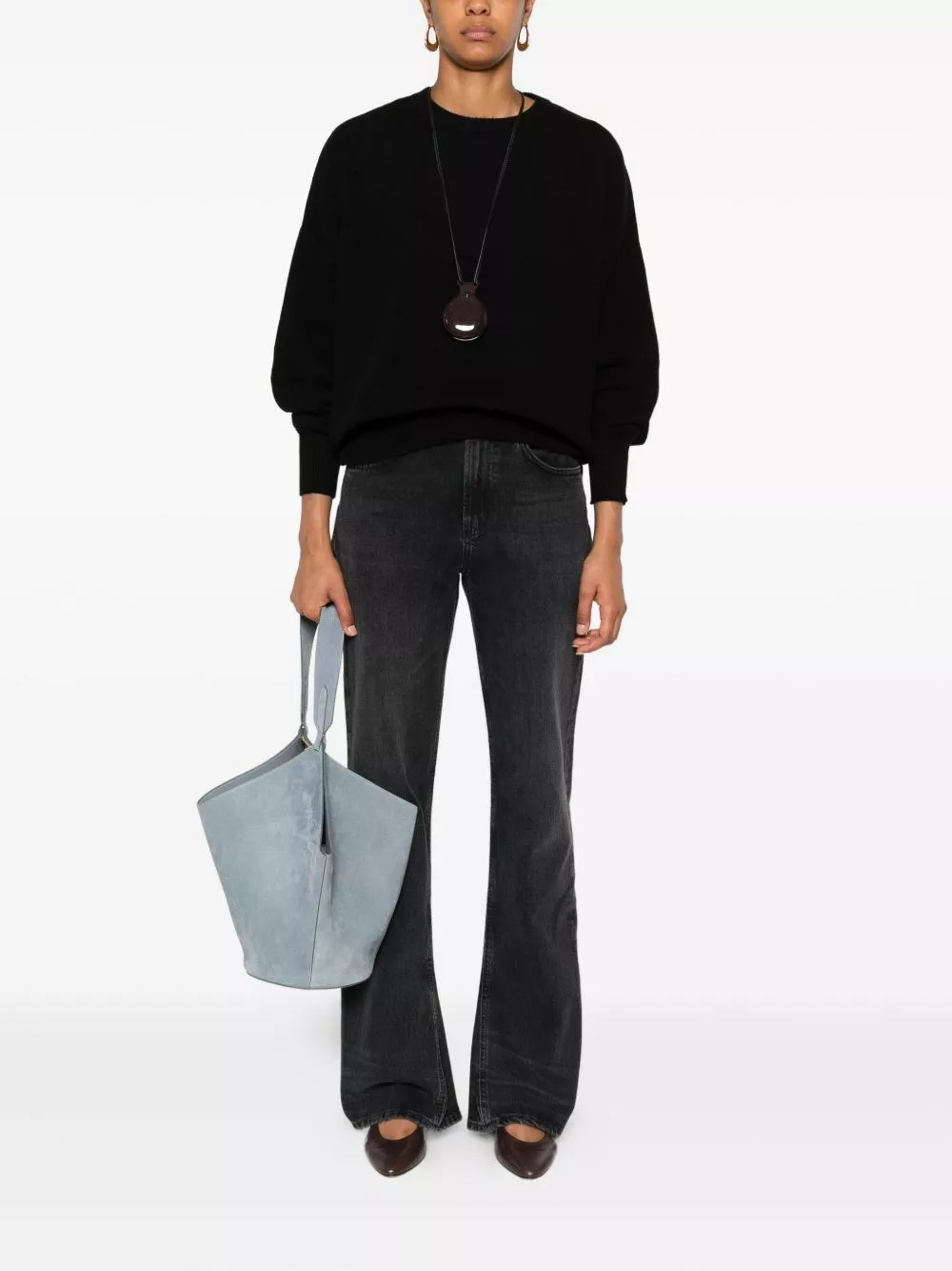 Beyou Maglione girocollo in cashmere, view 2
