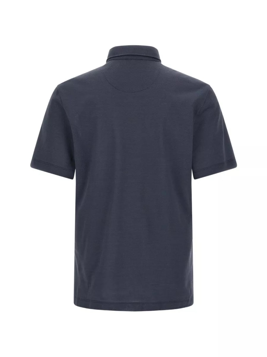 Brioni Cotone la polo, view 2