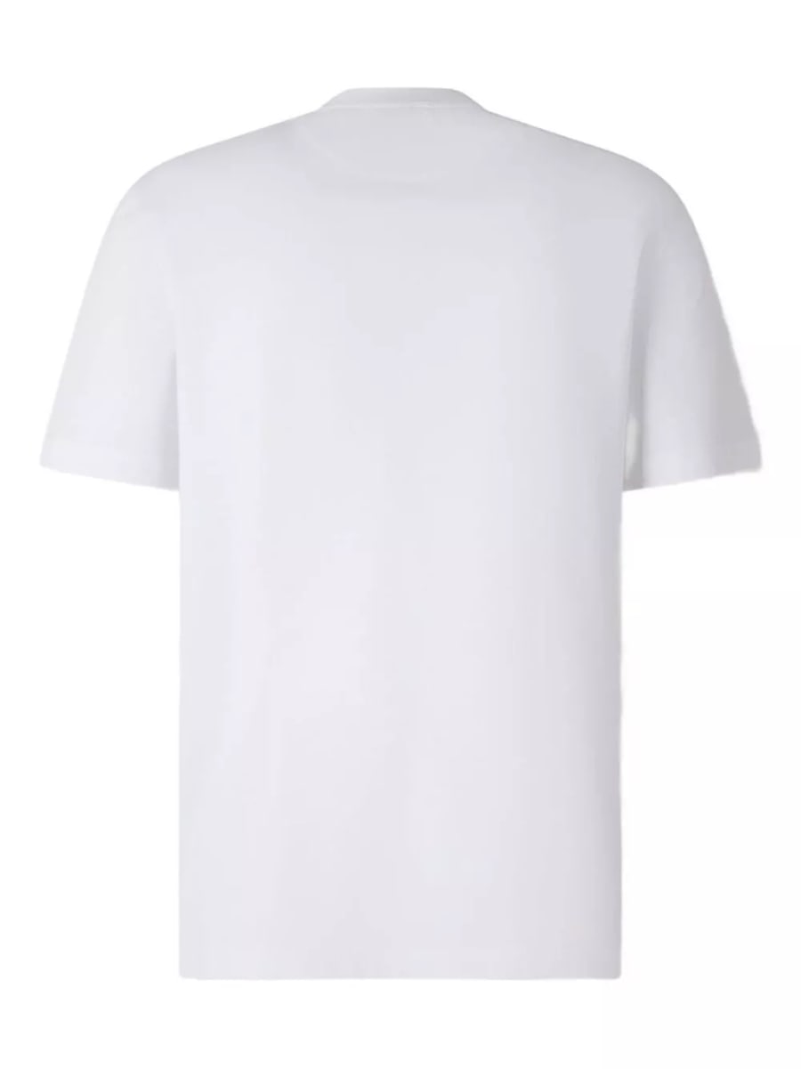 Brioni T-shirt in cotone, view 3