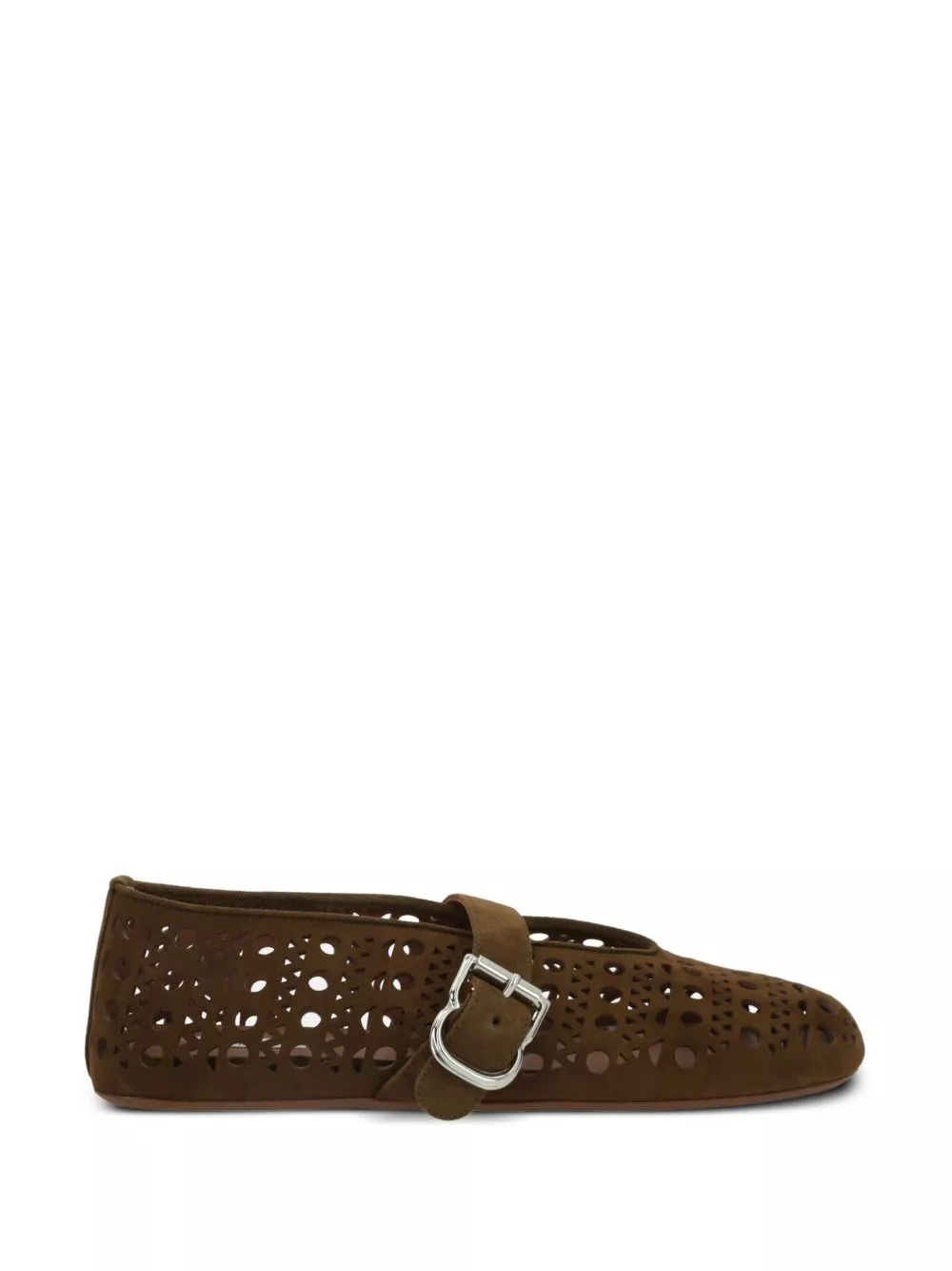 Alaïa Ballerine in pelle Vienne