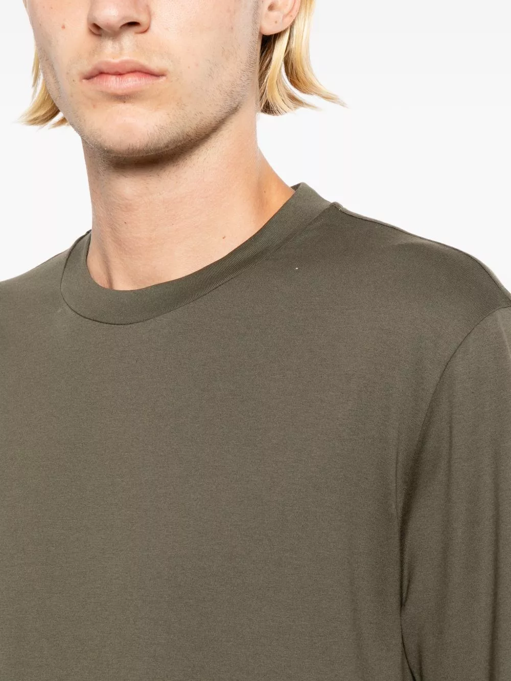 Brioni T-shirt in cotone, view 2