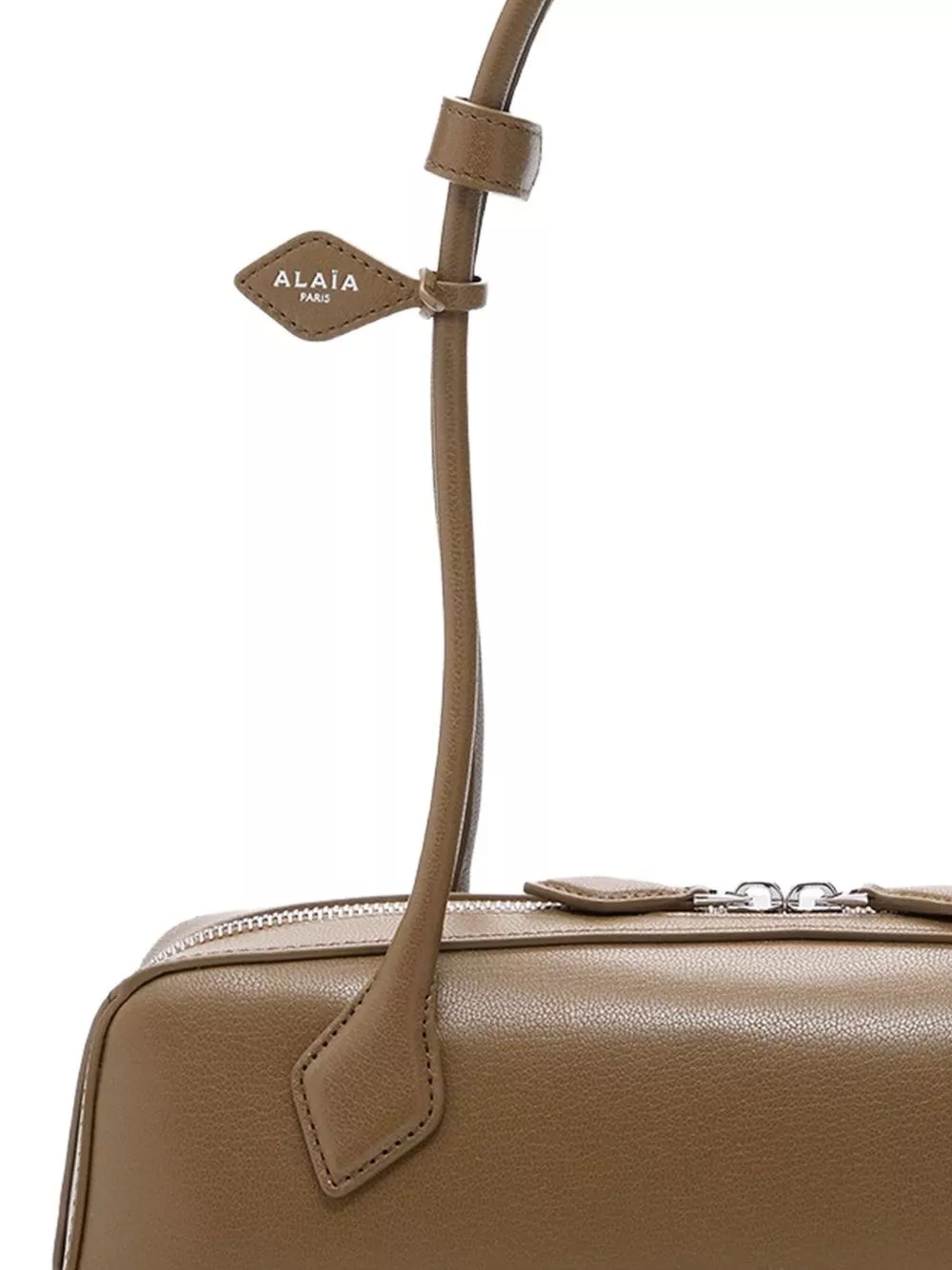 Alaïa Borsa a spalla in pelle media Le Teckel, view 2