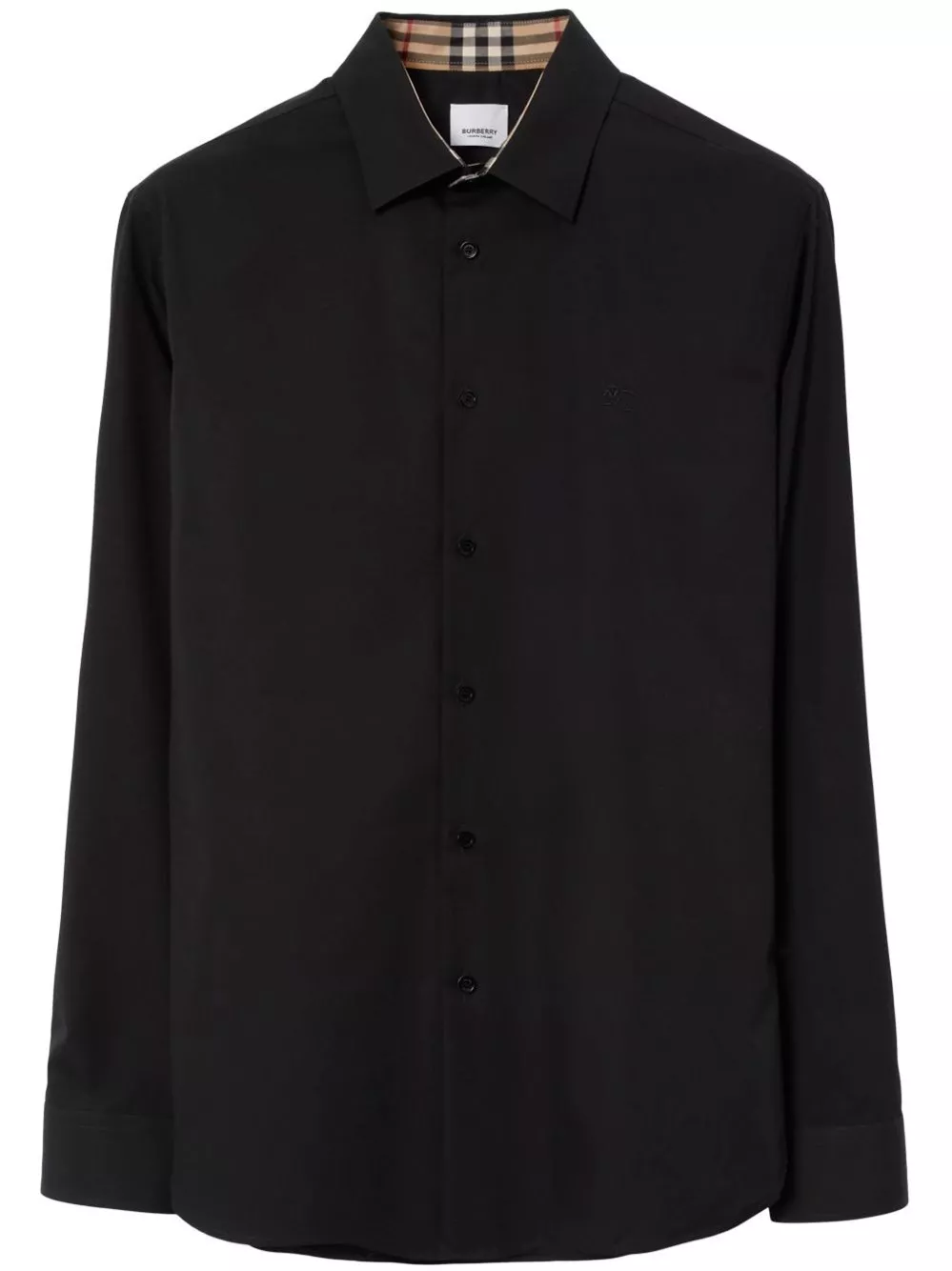 Burberry Camicia in cotone con logo EKD