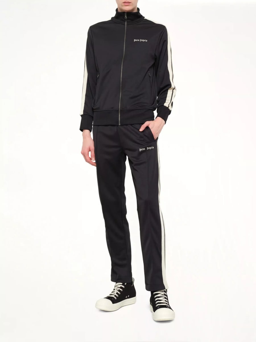 Palm Angels logo Pantaloni