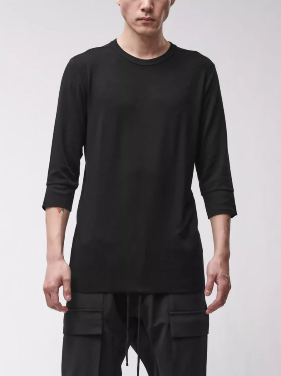 Thom krom T-shirt in cotone, view 2