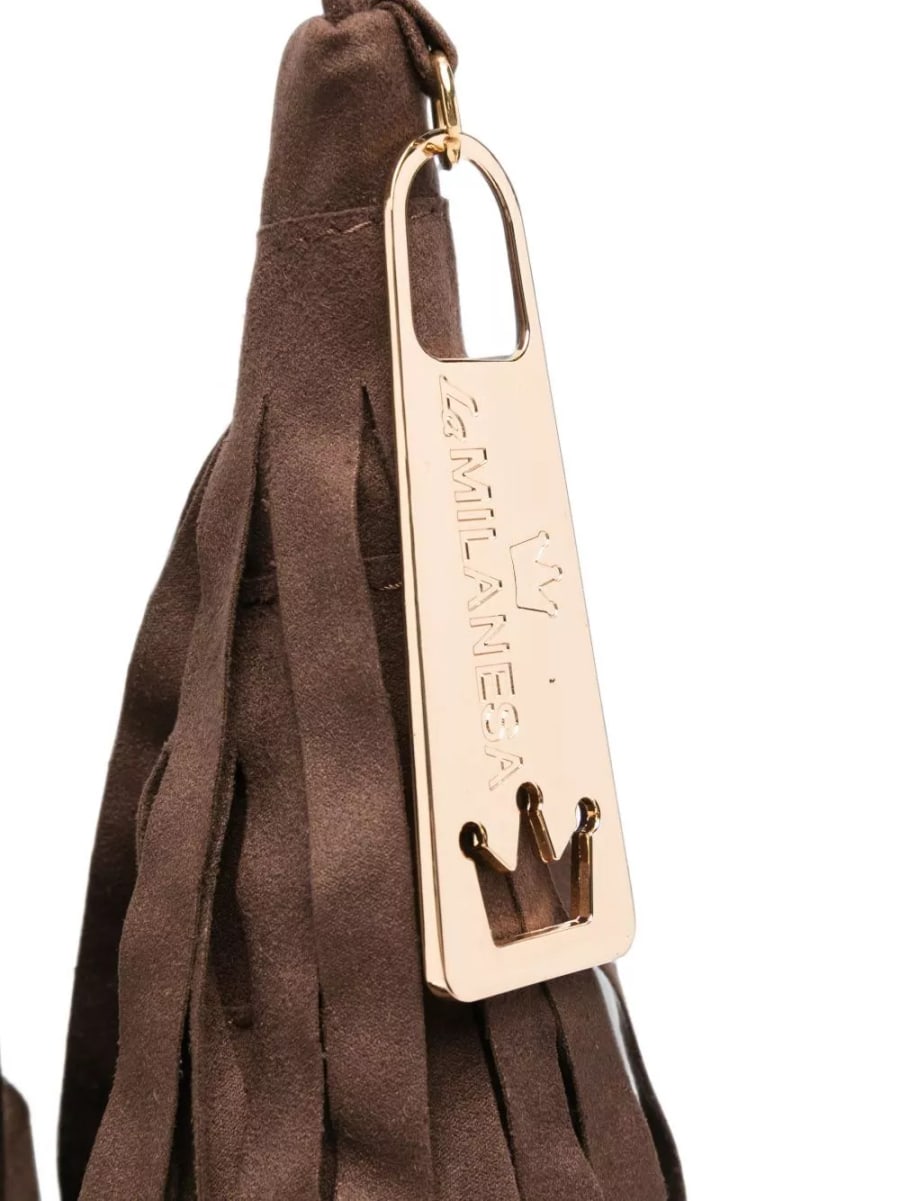 La milanesa Borsa a spalla piccola Aretha, view 3