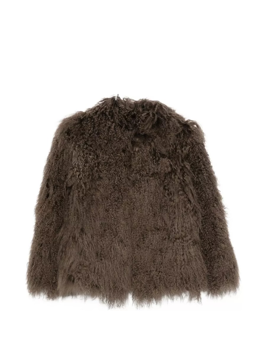 Martha louis Giacca effetto shearling