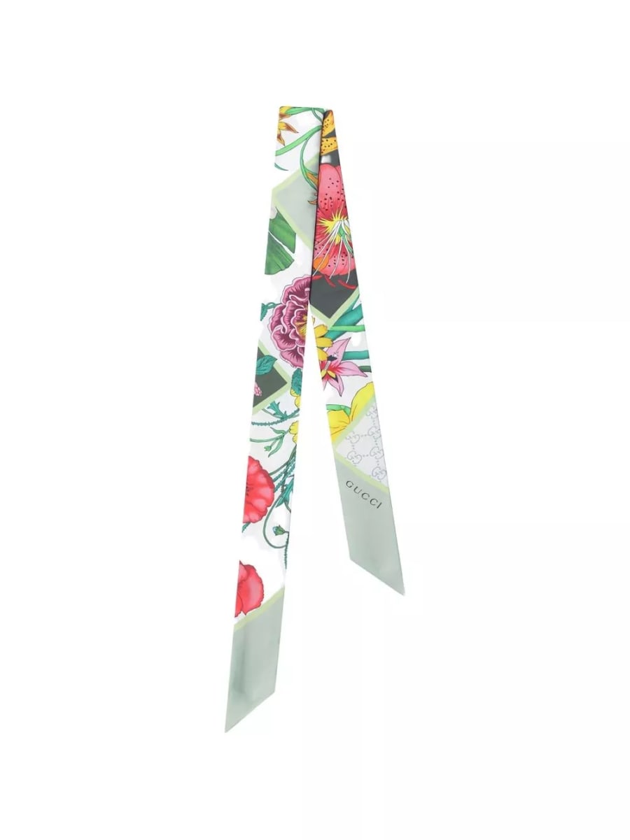 Gucci Foulard di seta stampato
