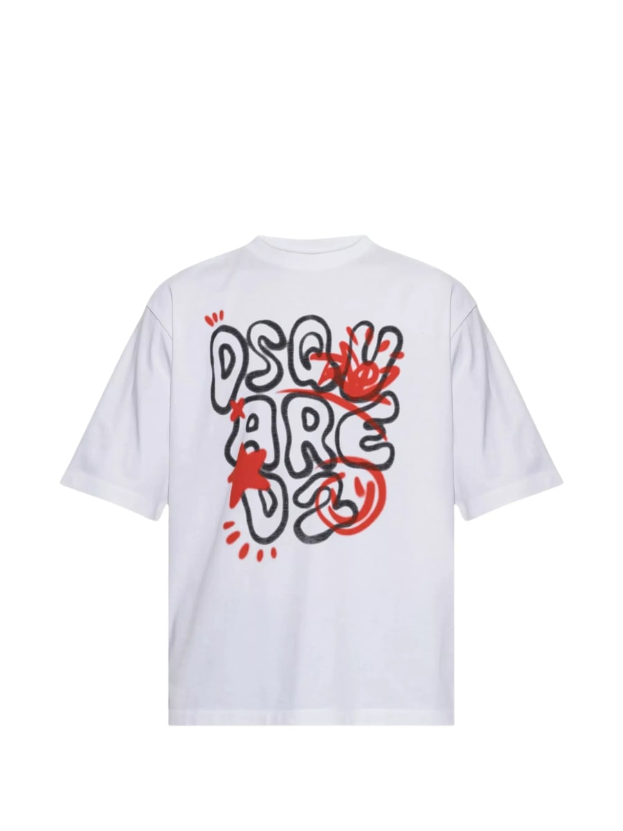 Dsquared2 T-shirt con stampa logo