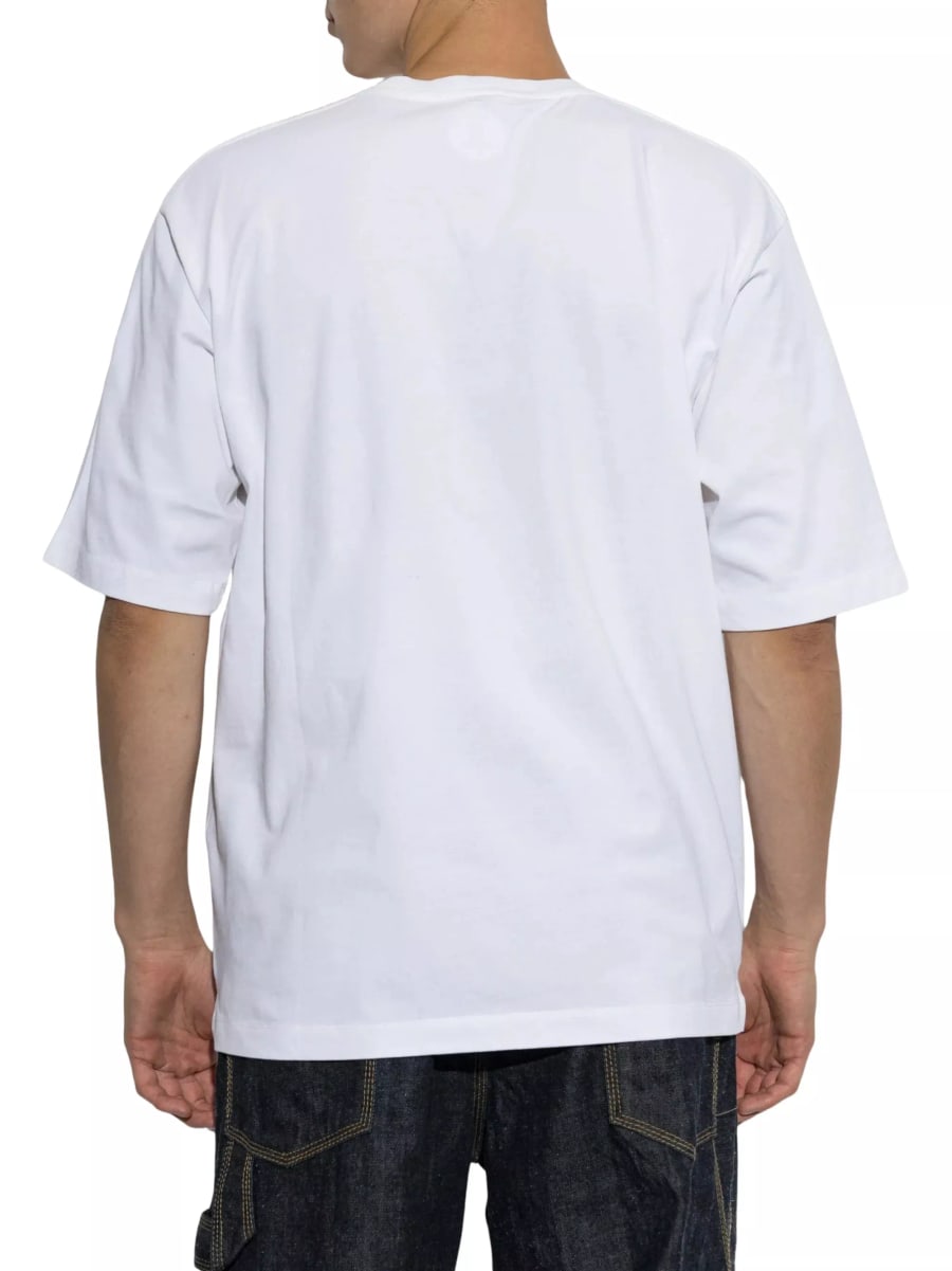 Dsquared2 T-shirt con stampa logo, view 3