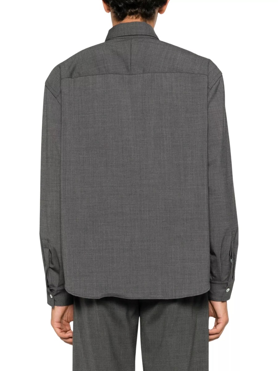 Lardini Camicia con taschino e bottoni, view 3