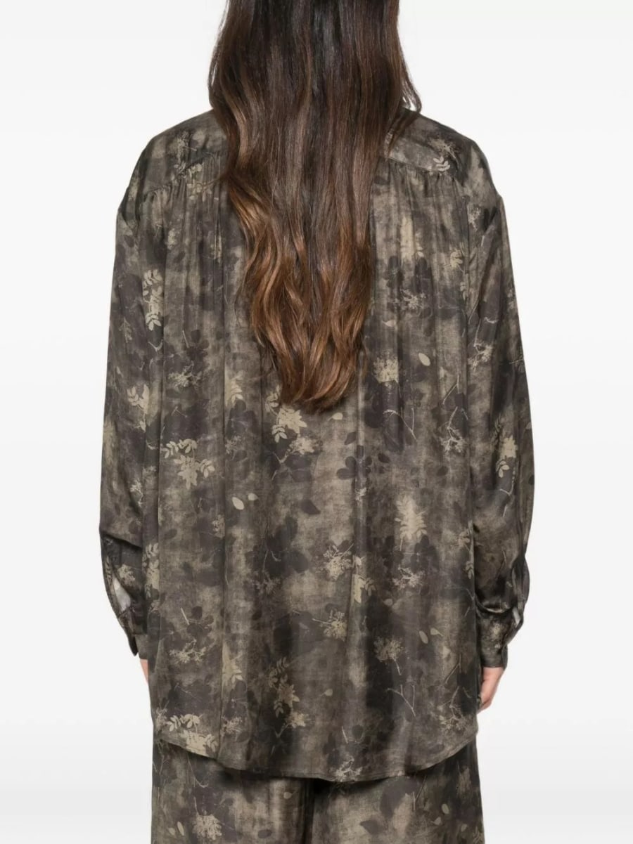 Uma wang Blusa stampata Tyesha, view 4