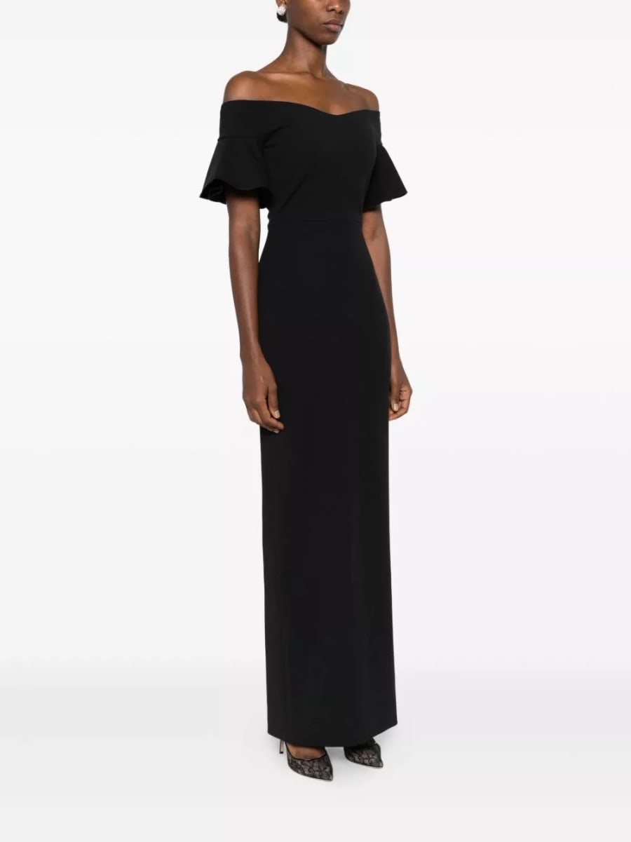 Solace london Abito maxi Cielo, view 5