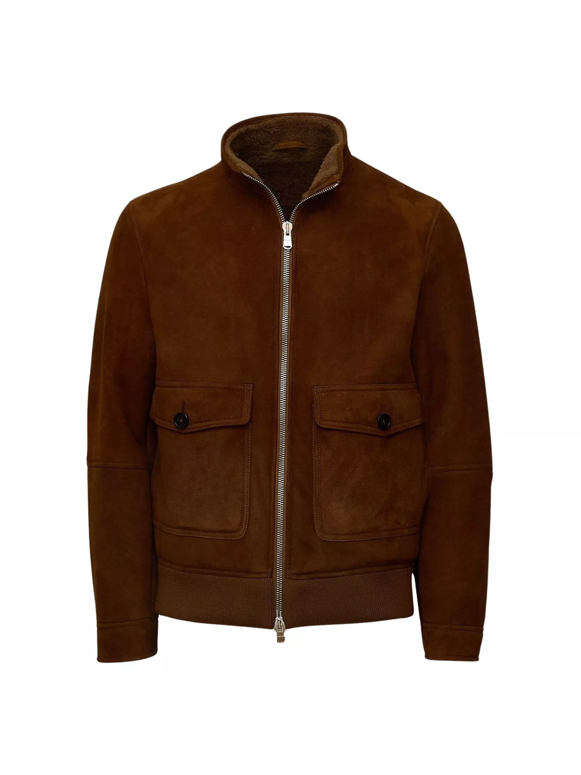 Dondup Giacca in shearling con colletto alto
