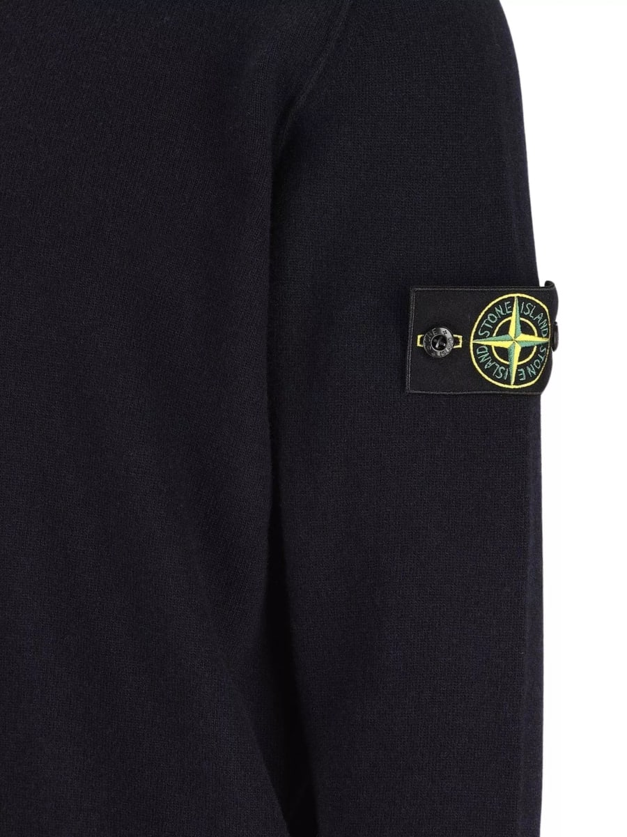 Stone Island logo sweater, view 4