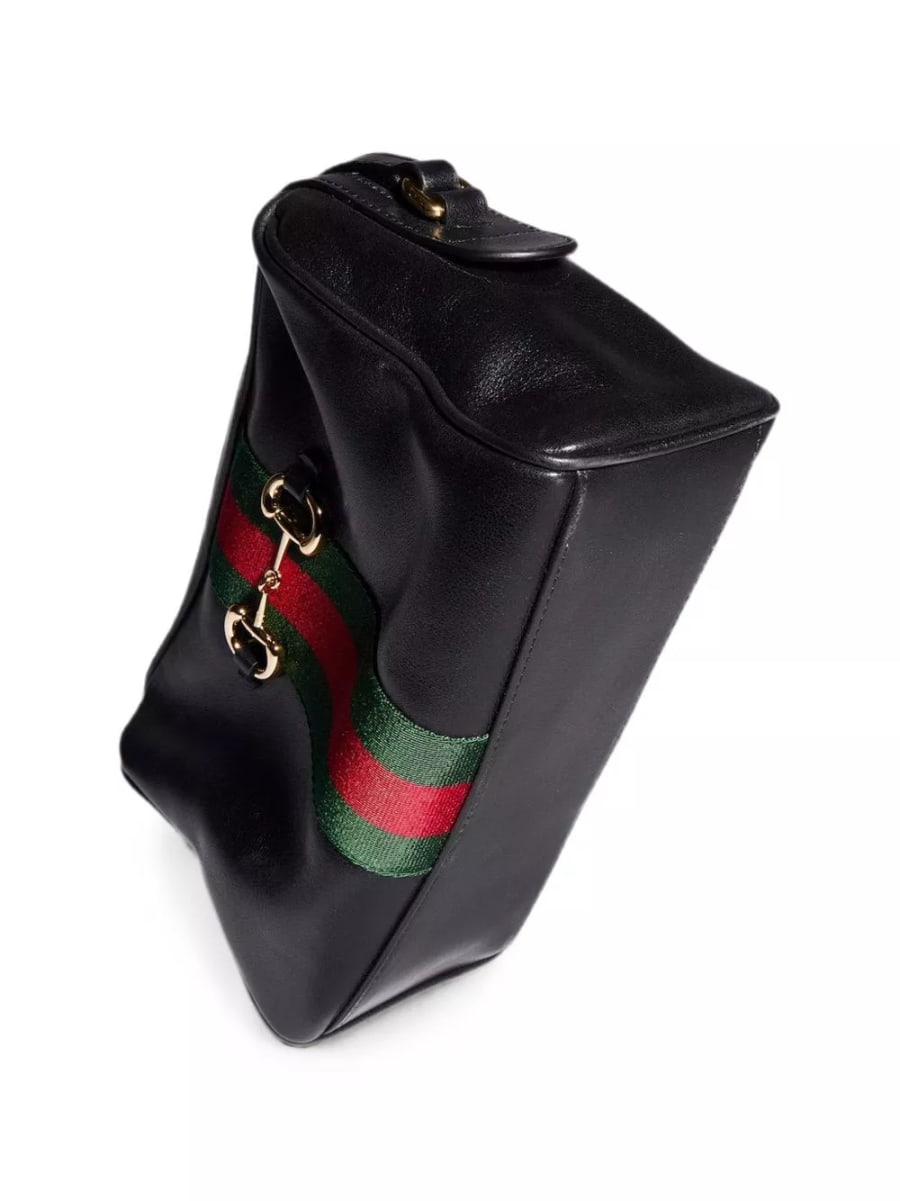 Gucci Borsa a tracolla Horsebit Web, view 2