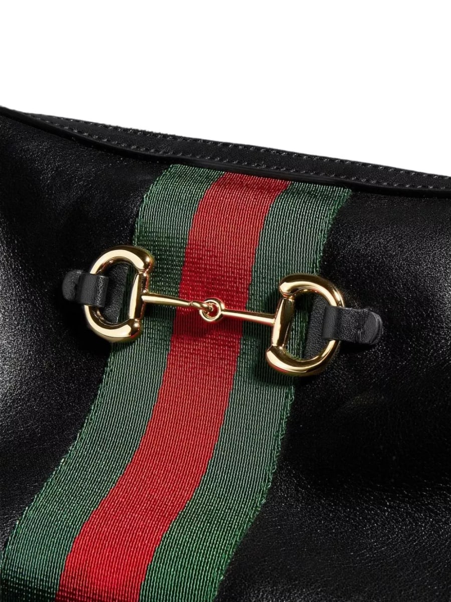 Gucci Borsa a tracolla Horsebit Web, view 5