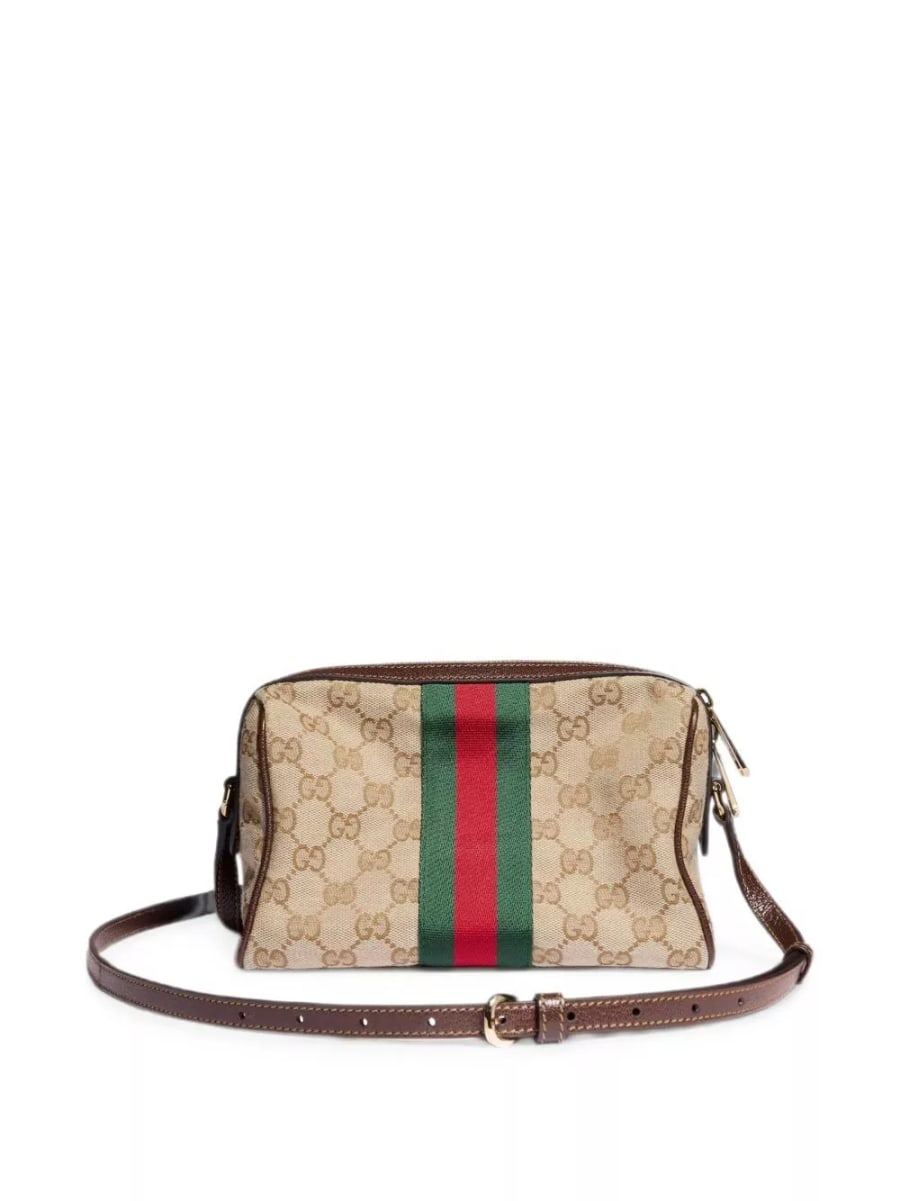 Gucci Borsa a tracolla Horsebit Web, view 2