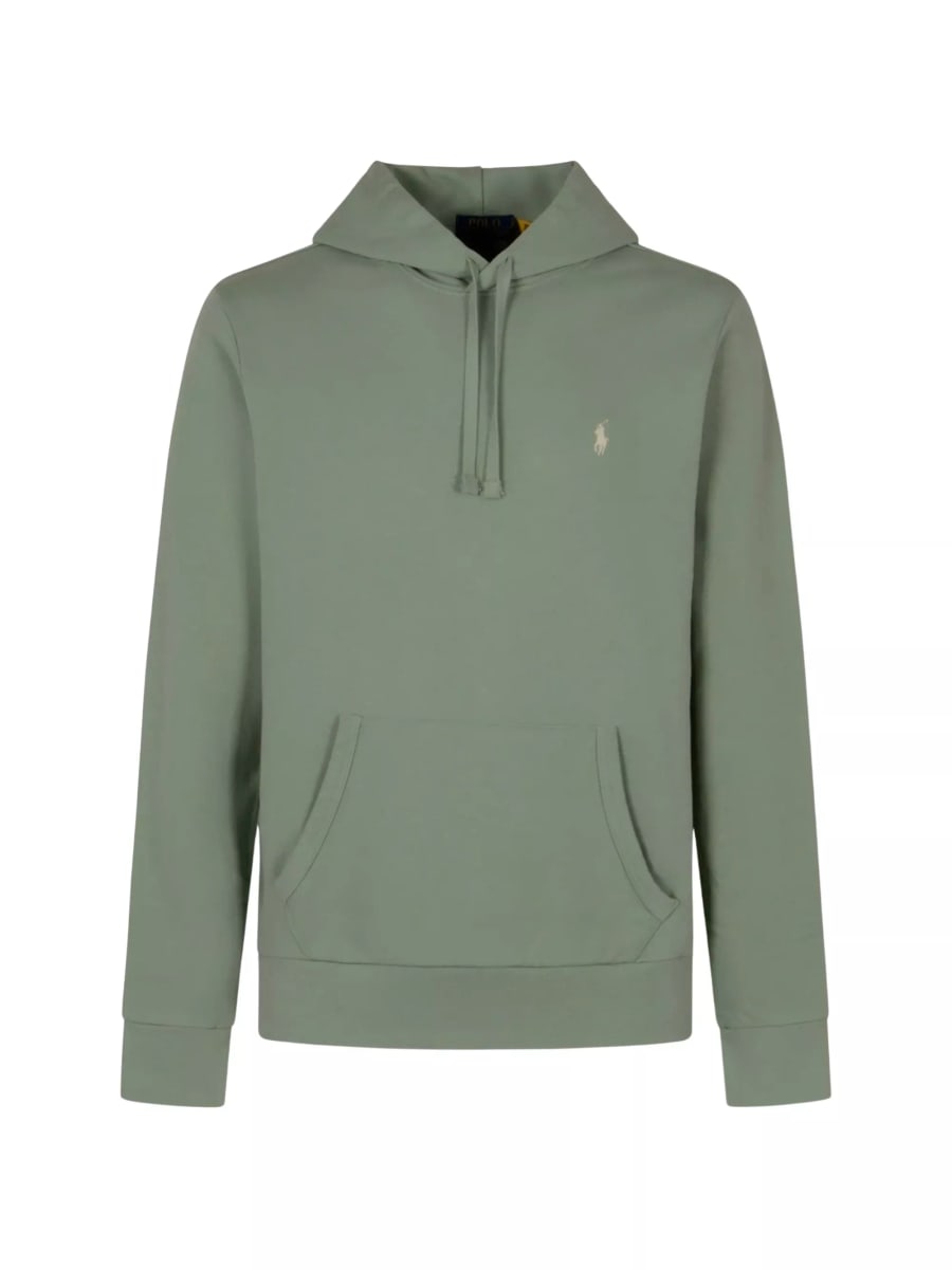 Polo Ralph Lauren Felpa con logo ricamato