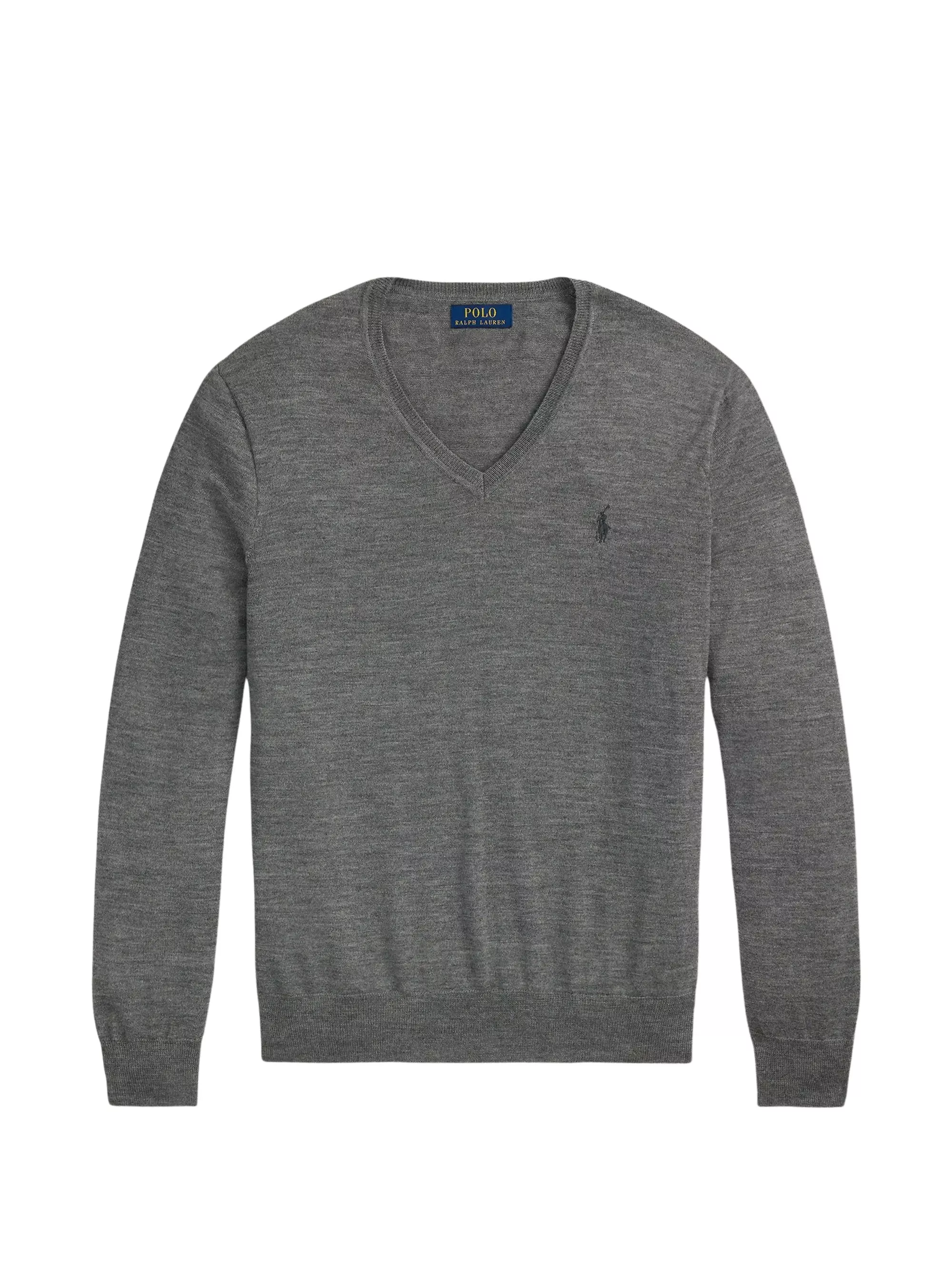 Polo Ralph Lauren Maglione a V con logo ricamato
