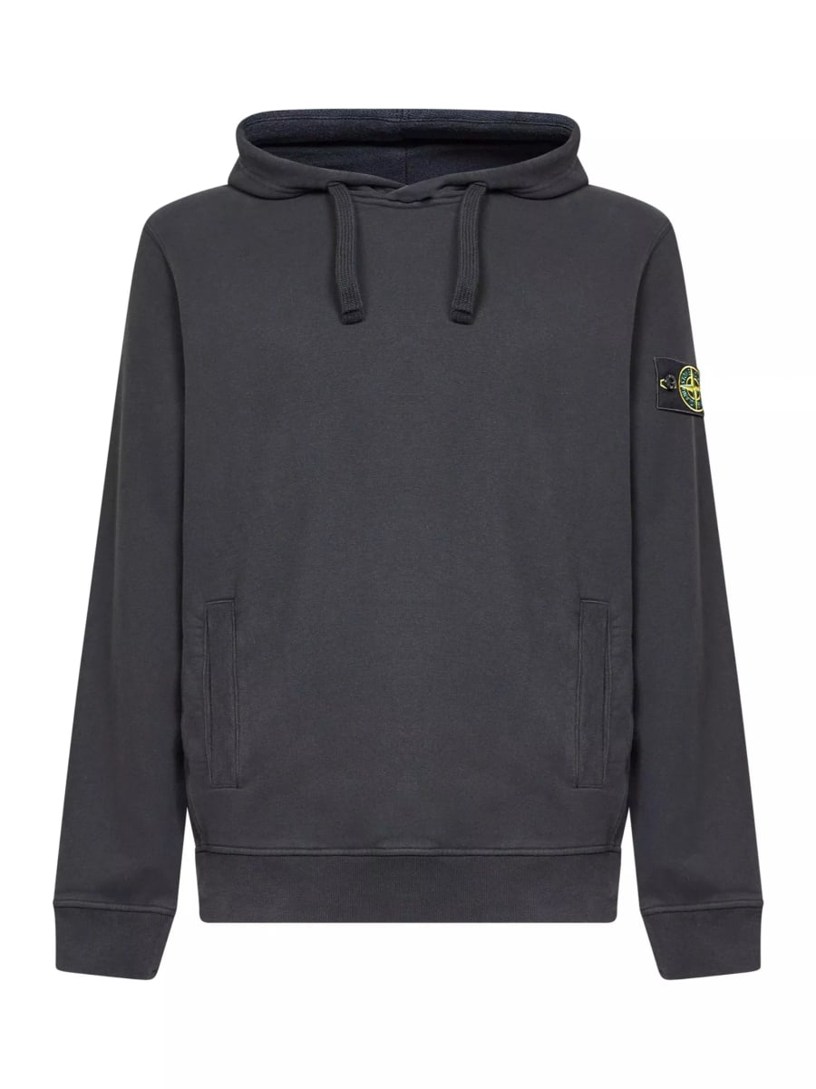 Stone Island Felpa in Cotone