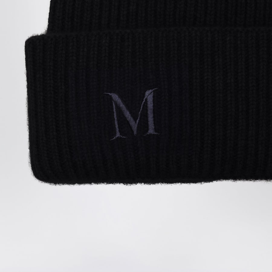 Max Mara Berretto blu in cashmere, view 3