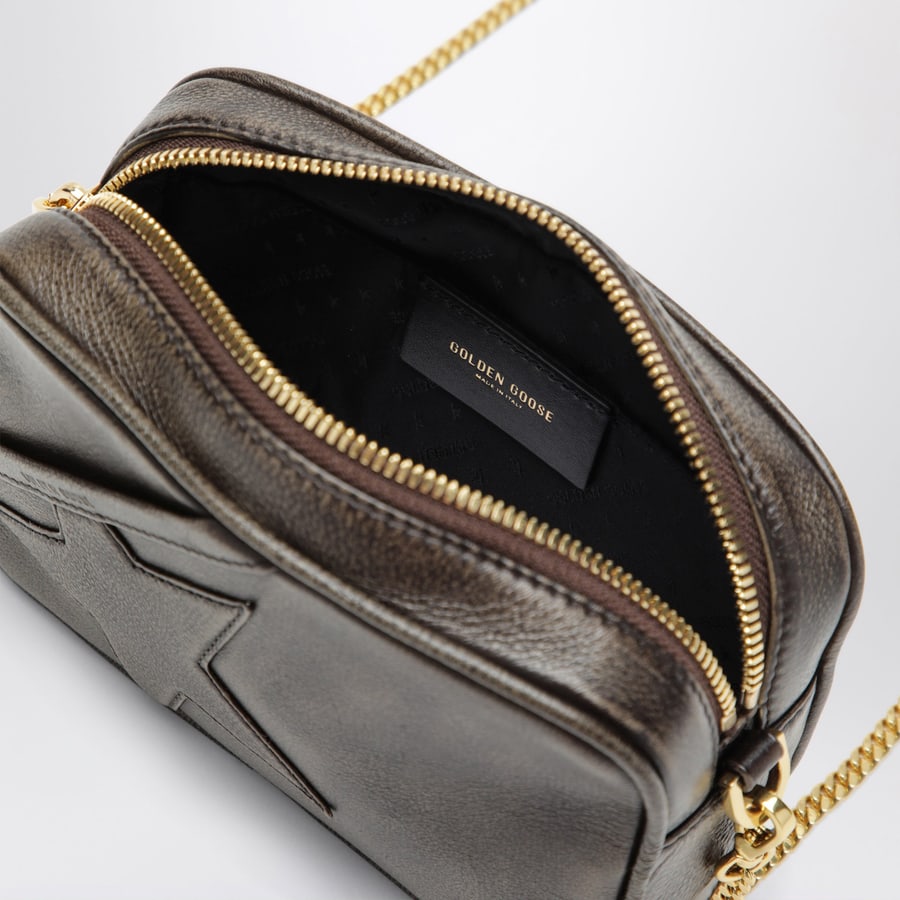 Golden Goose Borsa mini Star testa di moro in pelle, view 5