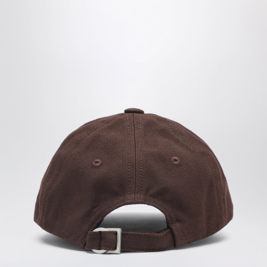 Jacquemus Cappello da baseball Gadjo marrone, view 3