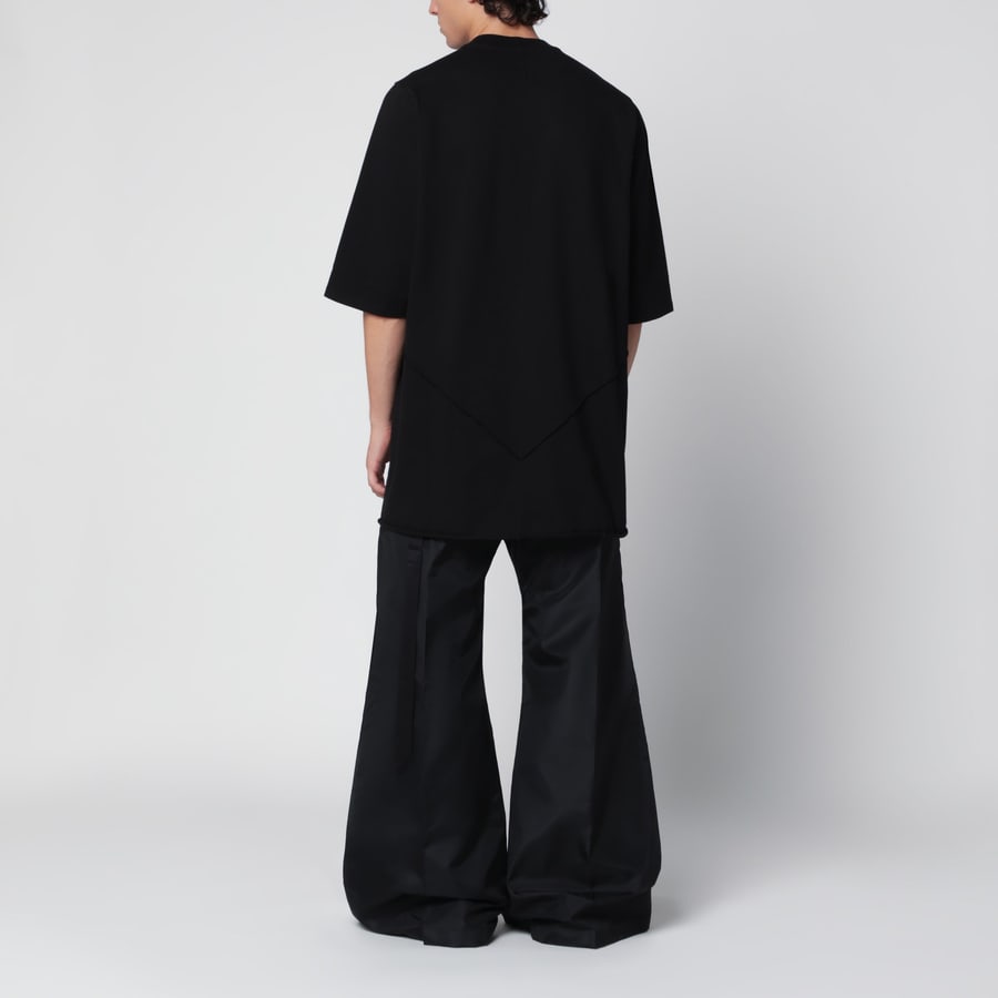 DRKSHDW T-shirt Jumbo oversize nera in cotone, view 3