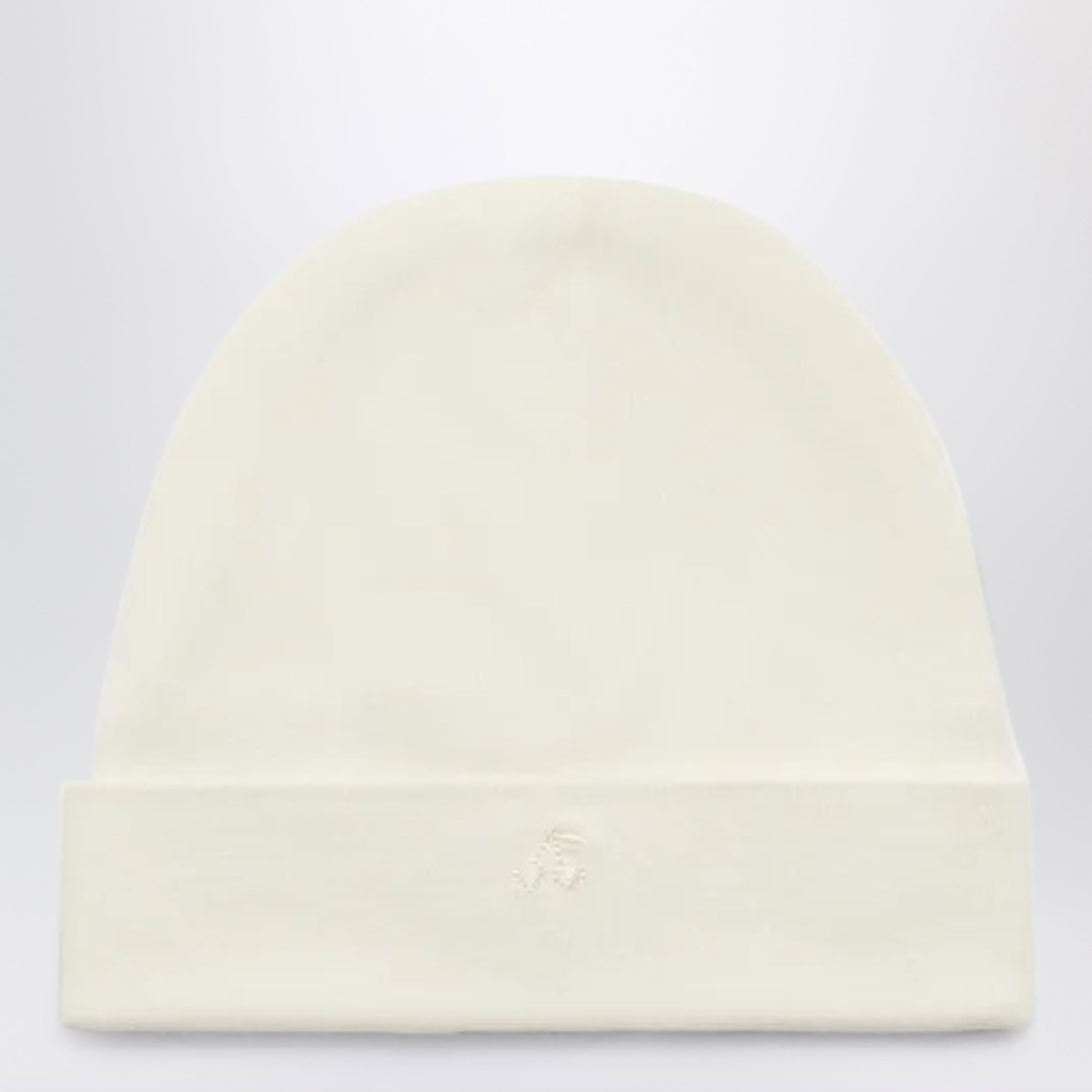 BONPOINT Berretto bianco latte in cotone biologico