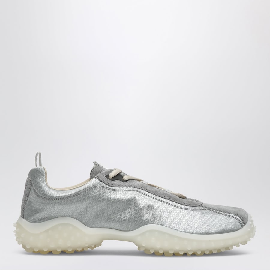 Miu Miu Sneakers Bubble grigio nube in tessuto tecnico e suede