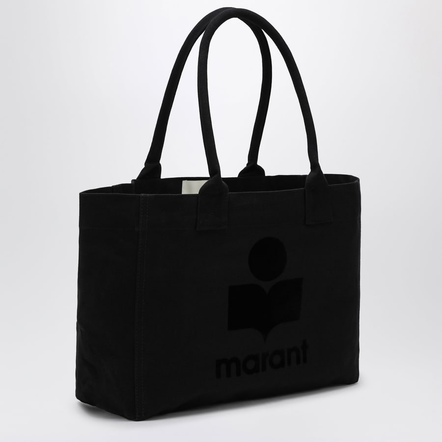 Isabel Marant Borsa yenky zipped in tela nera, view 3