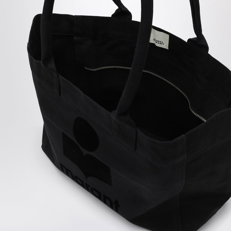 Isabel Marant Borsa yenky zipped in tela nera, view 5